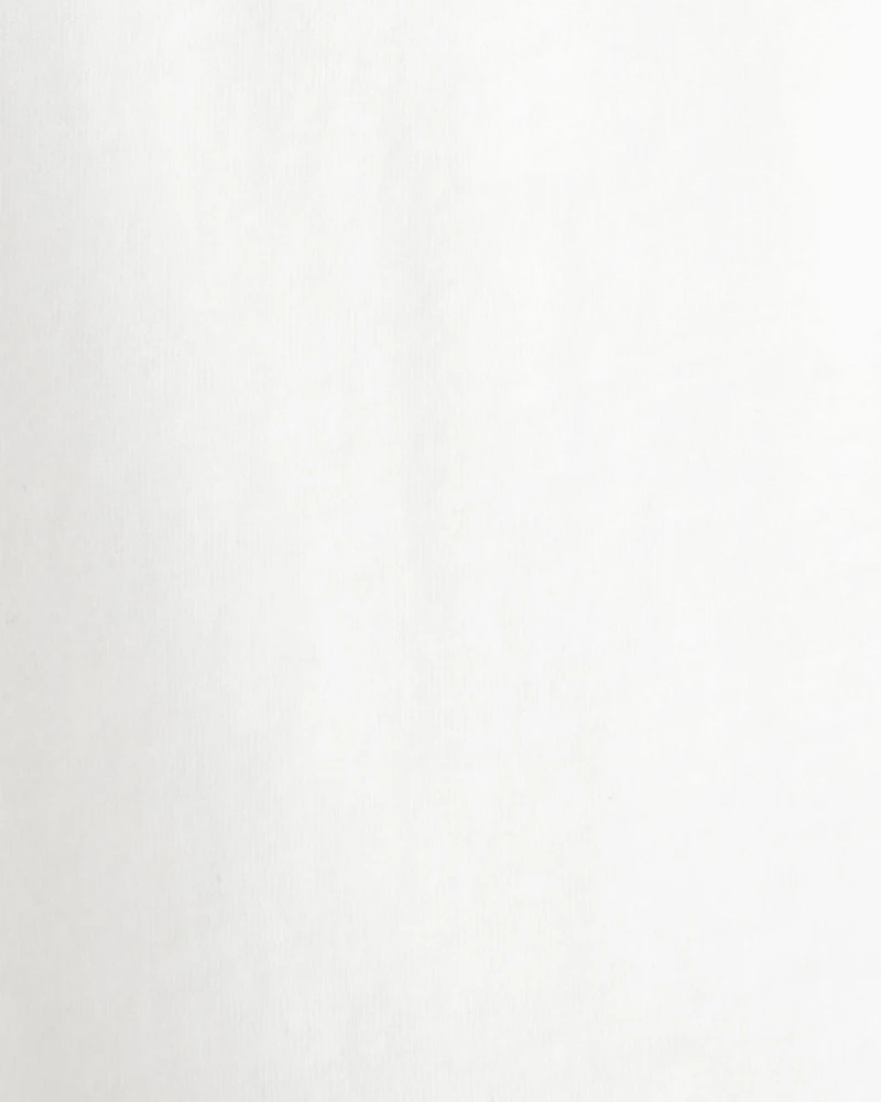 Baby Boy Long-Sleeve Pocket Tee - White