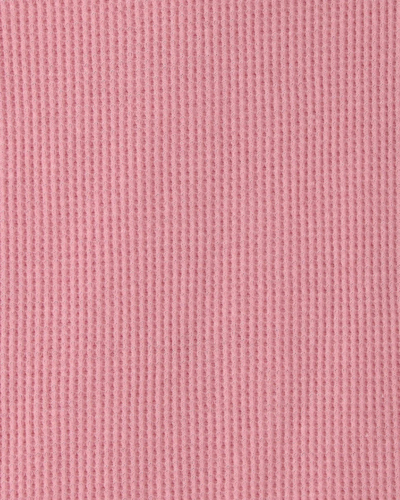 Baby Girl 3-Piece Flutter Sleeve Outfit Set - Pink