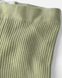 Baby Girl 2-Piece Organic Cotton Sweater Knit Top & Pant Set