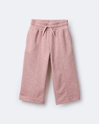 Toddler Girl Linda Wide Leg Pant - Mauve