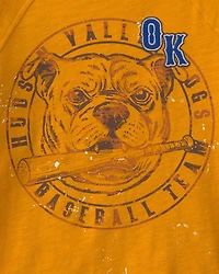 Boys 'Hudson Valley Dogs' Graphic Tee - Yellow