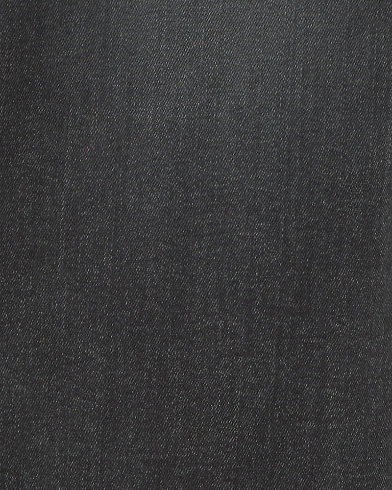 Boys Denim Baggy Jeans - Charcoal Wash