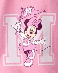 Girls 2-Piece Minnie Mouse Outfit Set