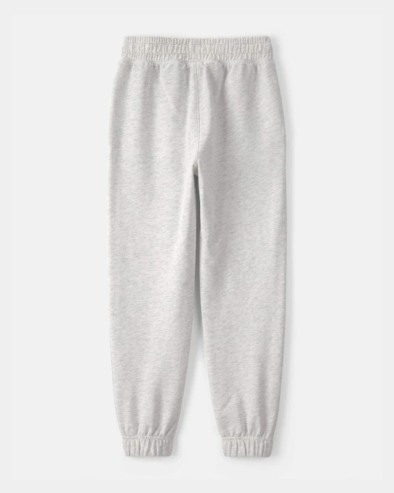 Boys 2-Piece French Terry Hoodie & Jogger Set - Grey