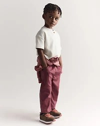 Toddler Barrel Pant - Burgundy