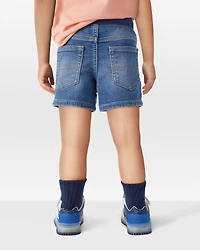 Toddler Pull-On Denim Short - Blue Wash