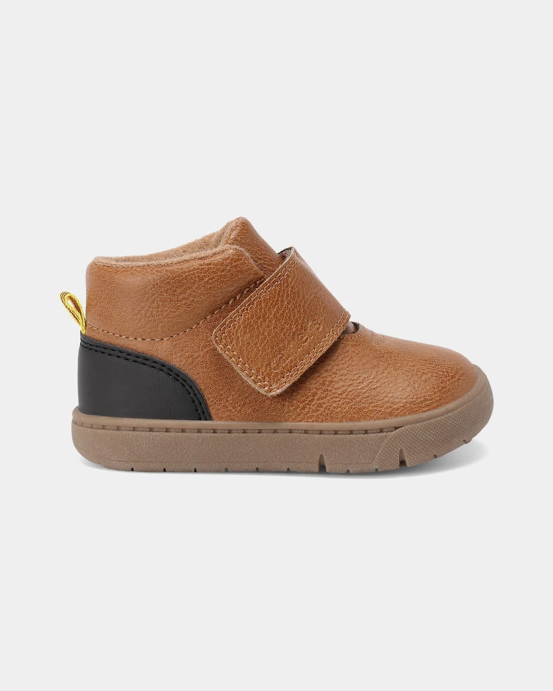 Baby Boy Every Step® First Walker Boots - Brown