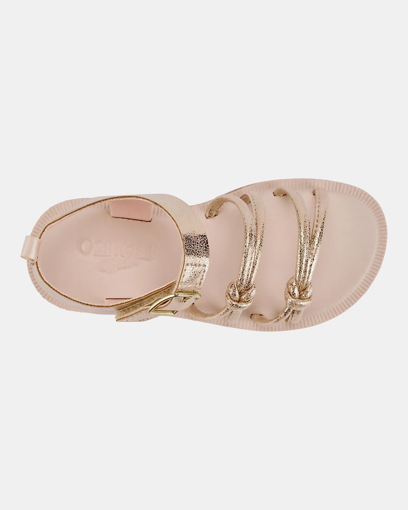 Toddler Casual Sandals - Gold