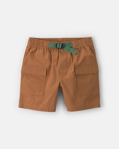 Boys Canvas Cargo Shorts