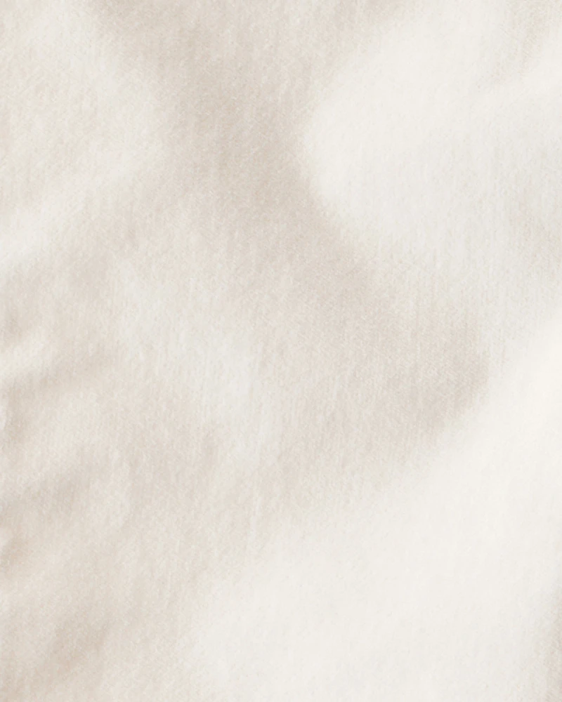 Baby Girl Flare Pants - Ivory