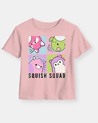 Girls Squishmallow™ Short-Sleeve Graphic Tee - Pink