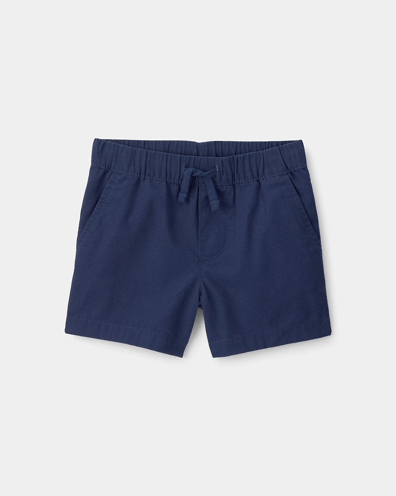Baby Boy 4-Pack Canvas Shorts