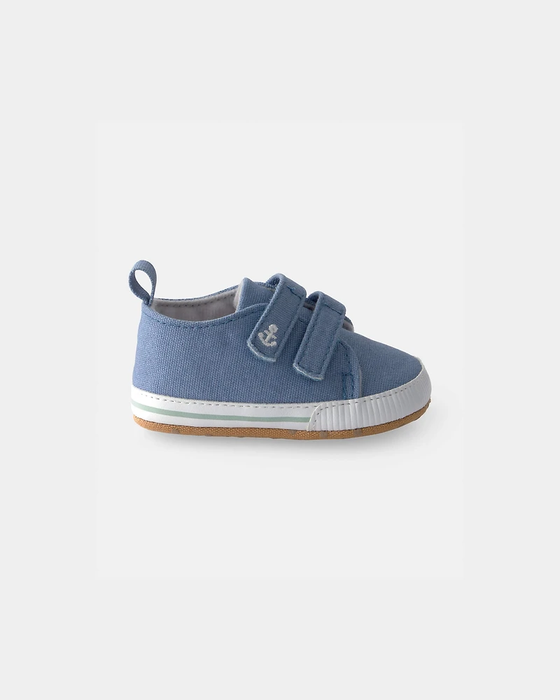 Baby Boy Chambray Casual Shoes - Blue