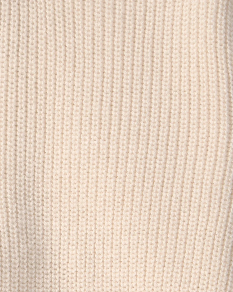 Baby Organic Cotton Quarter-Zip Pullover