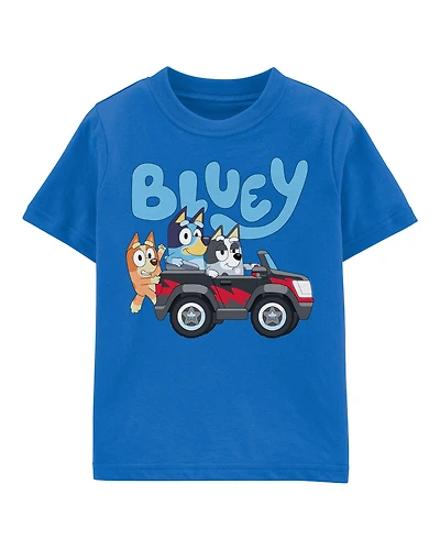 Toddler Bluey Graphic Tee - Blue