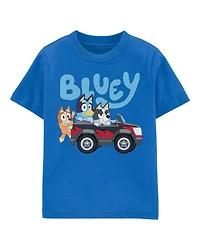 Toddler Bluey Graphic Tee - Blue