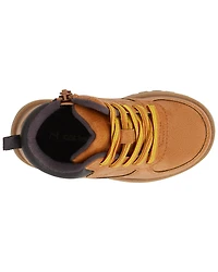 Kid High-Top Faux Leather Boots