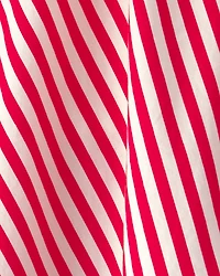 Girls Striped Skort - Red/White