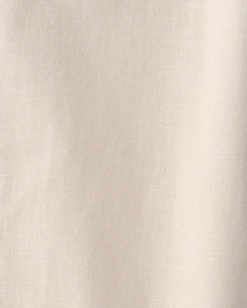 Boys Linen Pants Made with Organic Cotton