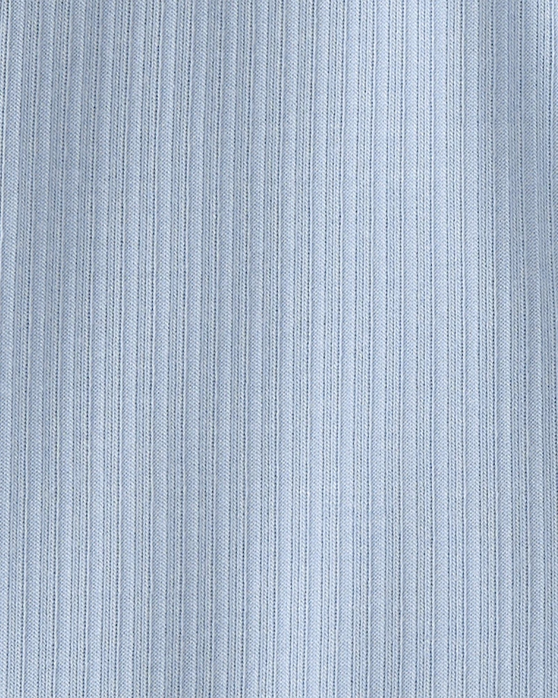 Baby Boy 2-Way Zip PurelySoft Sleep & Play Pajama - Blue