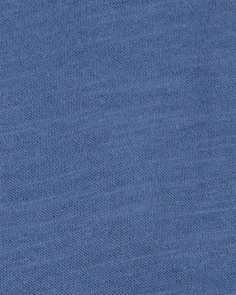 Baby Boy 2-Piece Polo Bodysuit & Striped Short Set - Navy