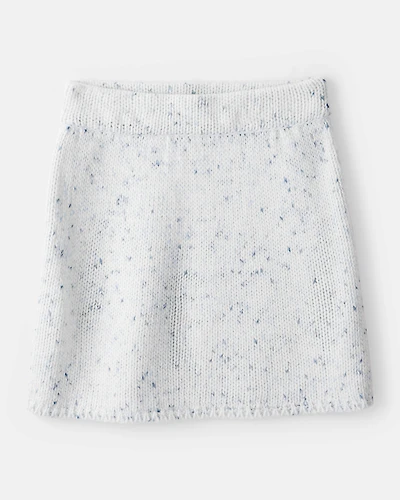 Girls Sweater Knit Skirt - Blue