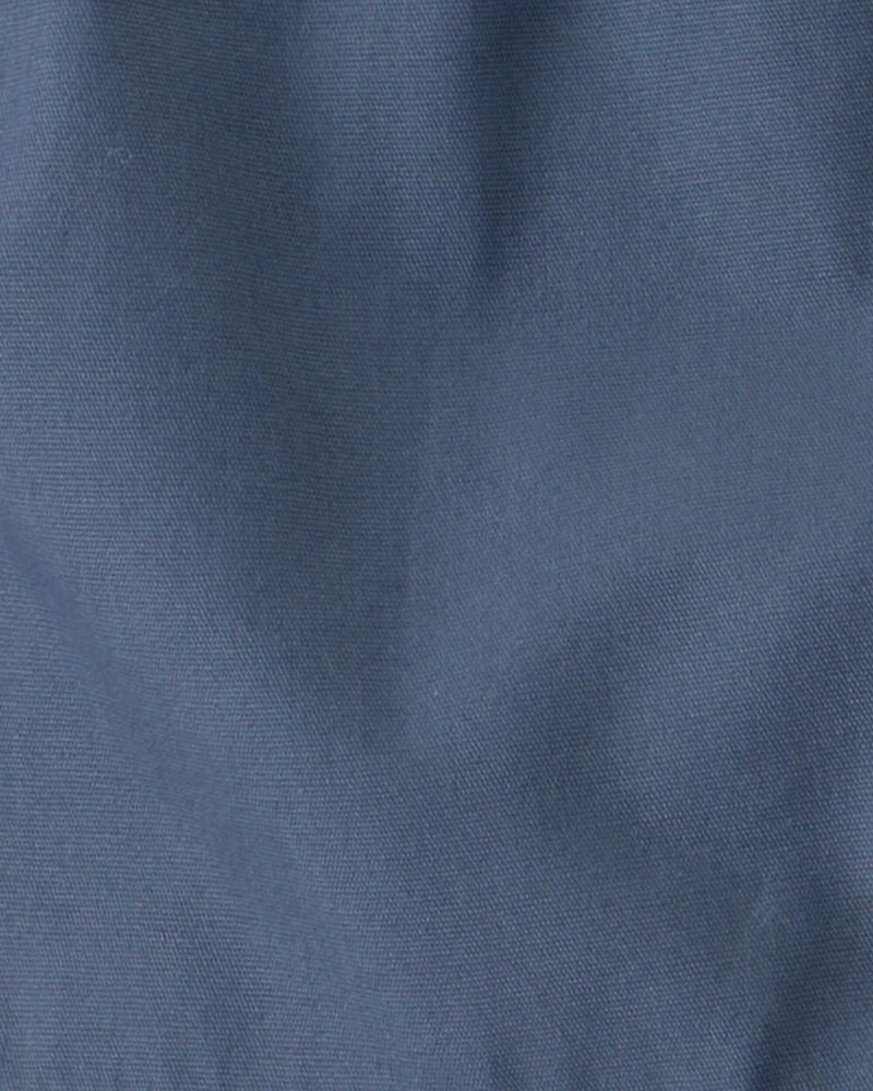 Baby Boy 2-Piece Kite Button-Down Shirt & Short Set - Navy/Ivory