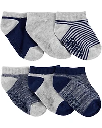 Toddler 6-Pack No-Show Socks