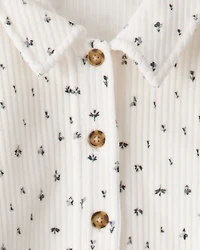 Girls Corduroy Tee & Pant Set