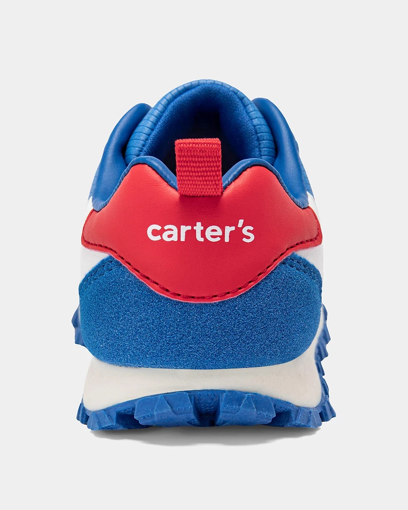 Toddler Boy Athletic Sneakers - Blue/White