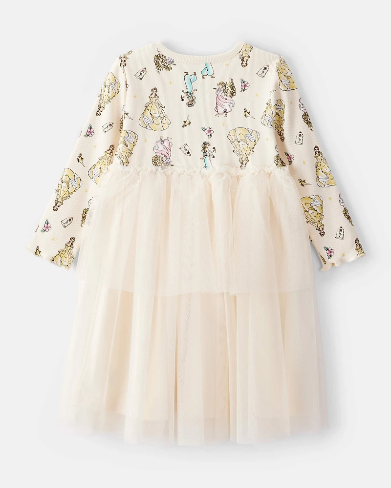 Toddler Disney Princess Long-Sleeve Tutu Dress