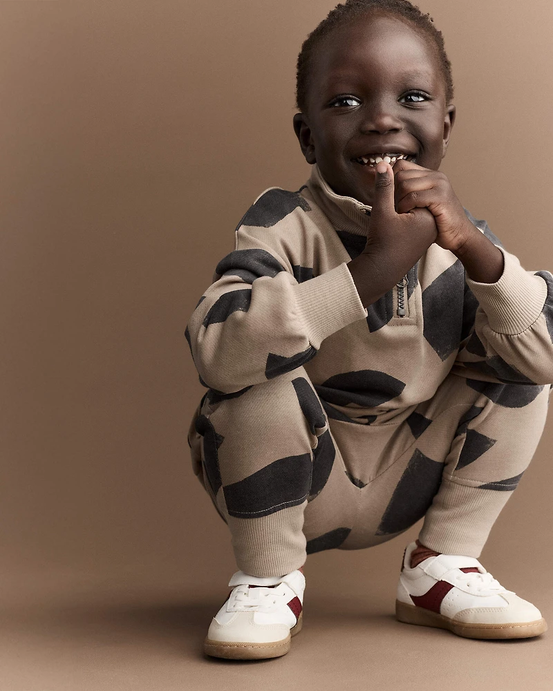 Toddler City Park™ Jogger Pant with Shapes - Khaki