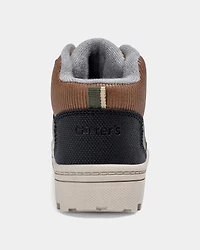 Toddler Boy Ankle Boots - Olive