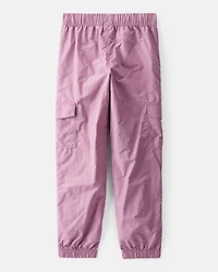 Girls Woven Jogger - Purple