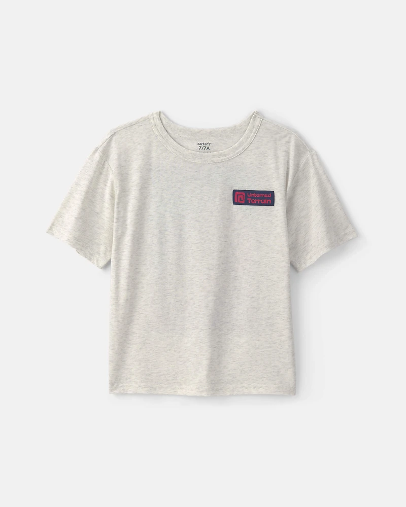 Boys 'Untamed Terrain' Graphic Tee - Grey