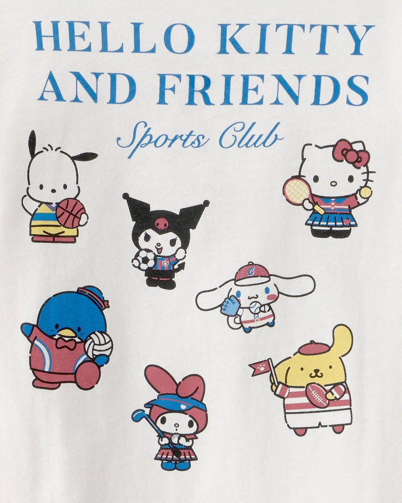 Girls Hello Kitty® Long-Sleeve Top - White