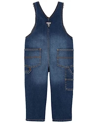 Toddler Stretch Denim Overalls