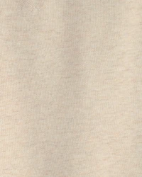 Boys Logo Patch French Terry Pullover Sweatshirt - Cream