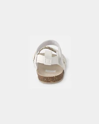Baby Girl Floral Sandals - White