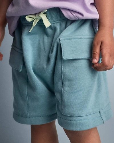 Toddler Boy French Terry Cargo Shorts