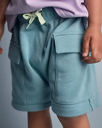 Toddler Boy French Terry Cargo Shorts