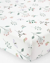Baby Girl Organic Cotton Standard Crib Sheet
