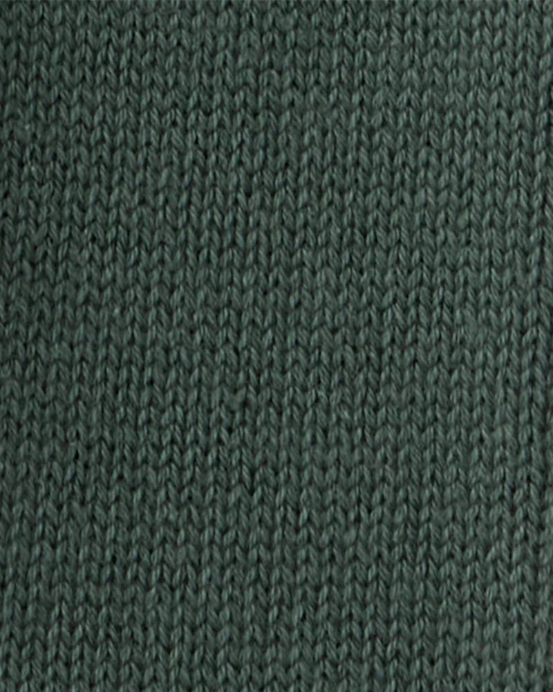 Baby 2-Piece Organic Cotton Sweater Knit Set in Stripes