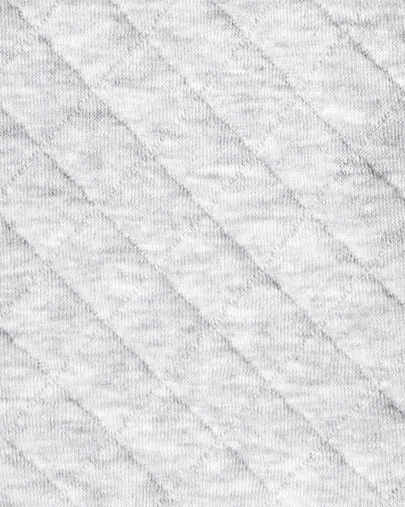 Baby Boy 3-Piece Helicopter Print Long-Sleeve Vest, Bodysuit & Pant Set - Grey