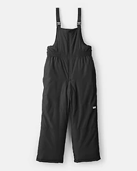 Kid Overall Snow Bibs - Black