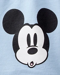 Toddler Boy 2-Piece Mickey Mouse Outfit Set - Blue/White