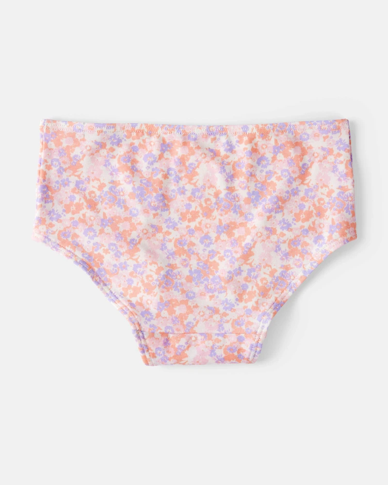 Toddler Girl 10-Pack Butterfly Stretch Cotton Brief Underwear