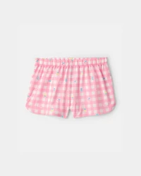 Girls 2-Piece Hello Kitty® Short-Sleeve Pajama Set - Pink