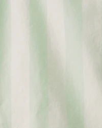 Baby Girl Striped Pants - Green/Ivory