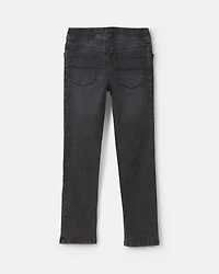 Boys Tapered Denim Jeans - Black